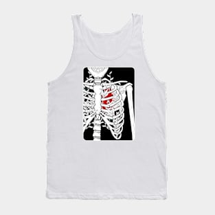 Skeleton's Heart Tank Top